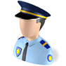 Policeman with Shadow icon
