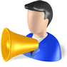 Publicity Agent with Shadow icon