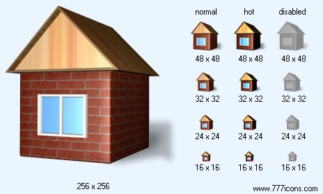 Realty with Shadow Icon Images