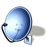Satellite Radio Company with Shadow icon