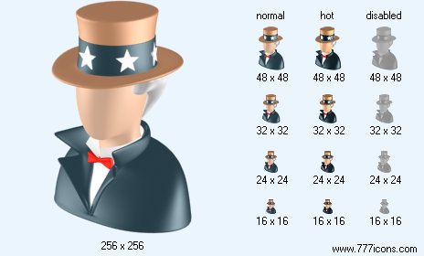 Uncle Sam Icon Images