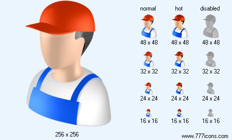 Worker Icon Images