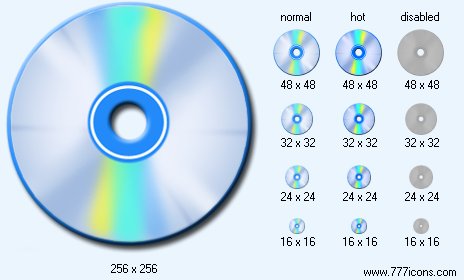 CD-Disk Icon Images