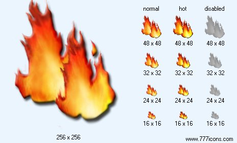 Flame Icon Images