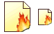 Hot file icons