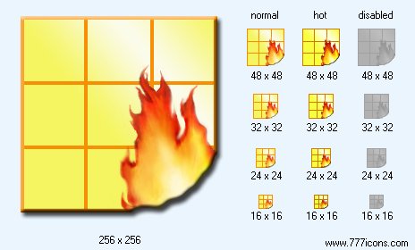 Hot Table Icon Images