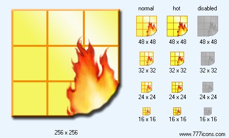 Hot Table Icon Images