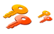 Keys icons
