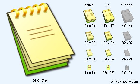 Notepad Icon Images