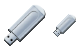 Silver flash drive icons