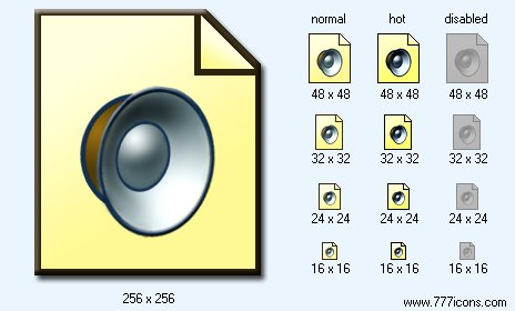 Sound File Icon Images