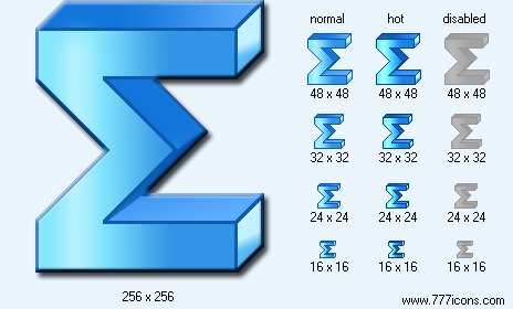 Sum Icon Images