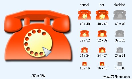 Telephone Icon Images