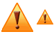Warning icons