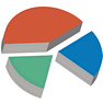 3D Pie Chart icon