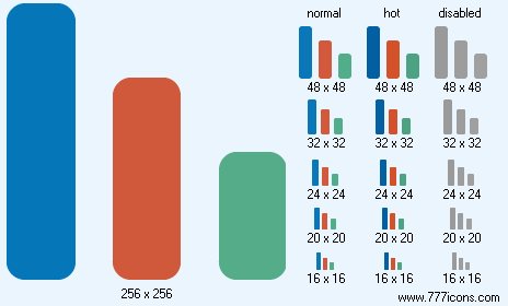 Bar Graph Icon Images