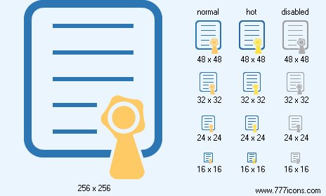 Certificate Icon Images