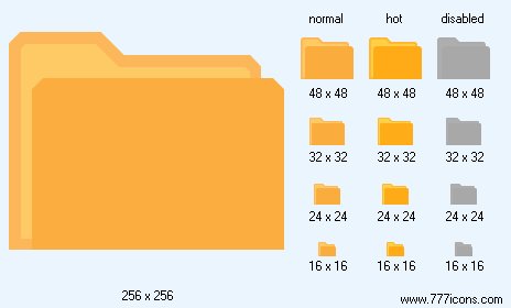 Closed Folder Icon Images