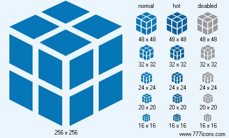 Data Cube Icon Images