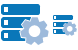 Data processor icons