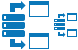 Database broker icons