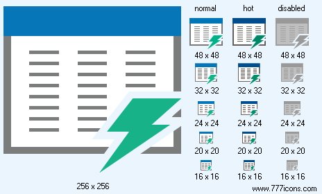 Execute Query Icon Images