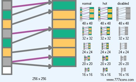 Hash Indexes Icon Images