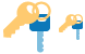 Keys icons