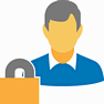 Lock User icon