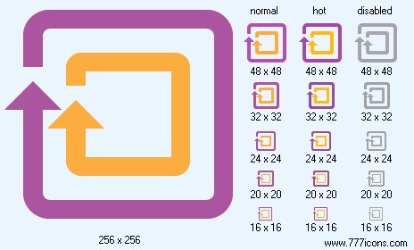 Nested Loop Icon Images