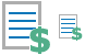 Price list icons