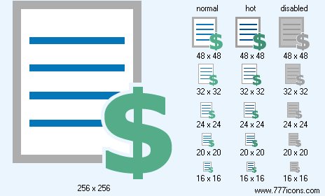 Price List Icon Images