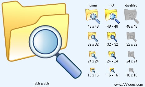 Find In Folder Icon Images
