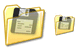 Floppy icons