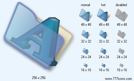 Fonts V3 Icon Images