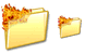 Hot files icons
