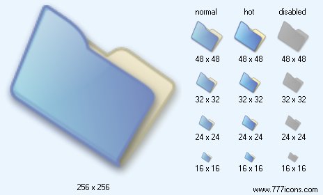 Open Folder V3 Icon Images