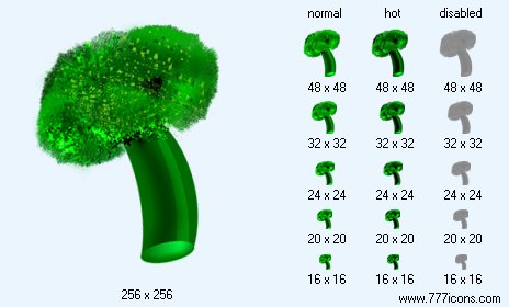 Broccoli Icon Images