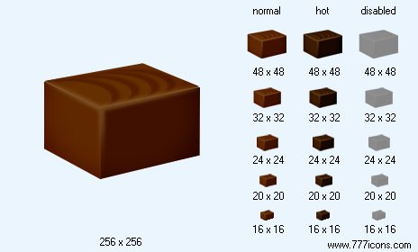 Chocolate Candy Icon Images