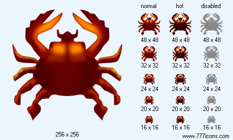 Crab Icon Images