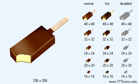 Eskimo Pie Icon Images