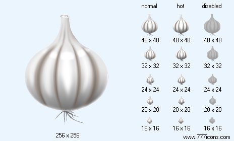 Garlic Icon Images