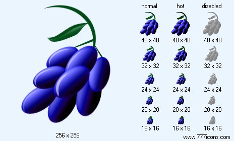 Grapes Icon Images