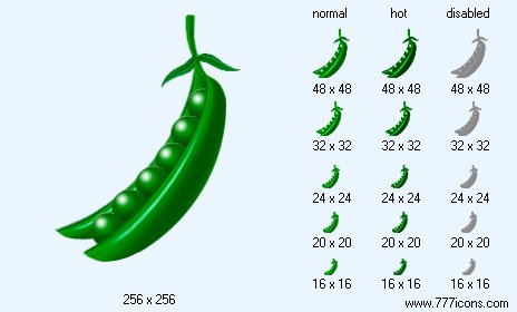Pea Icon Images