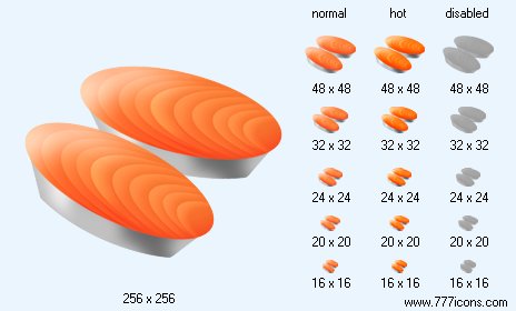 Salmon Icon Images