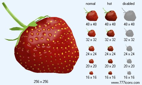 Strawberry Icon Images