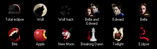 twilight icons