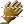 Dark hand icon