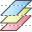 Color layers icon