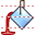 Flood fill icon